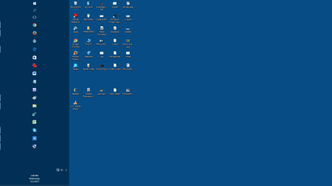 Demo left taskbar1